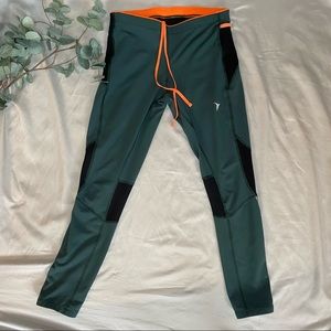 Dark Green Old Navy Active Leggings